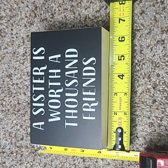 Decorative Sign with Inspirational Quote - Picture 3 of 3